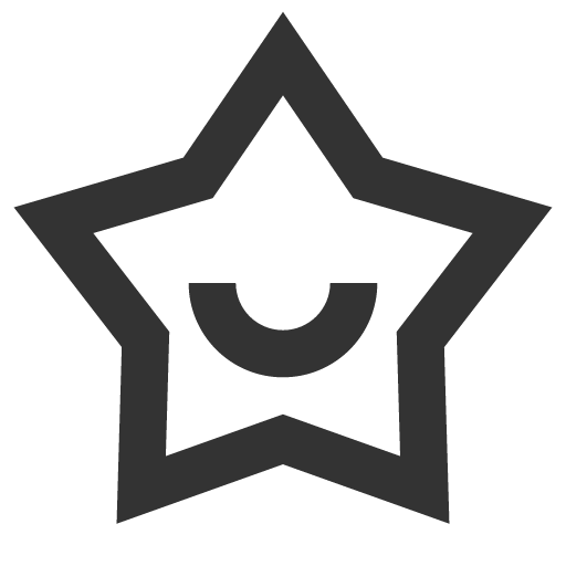 иконка star smile, star, звезда, smile, смайлик,