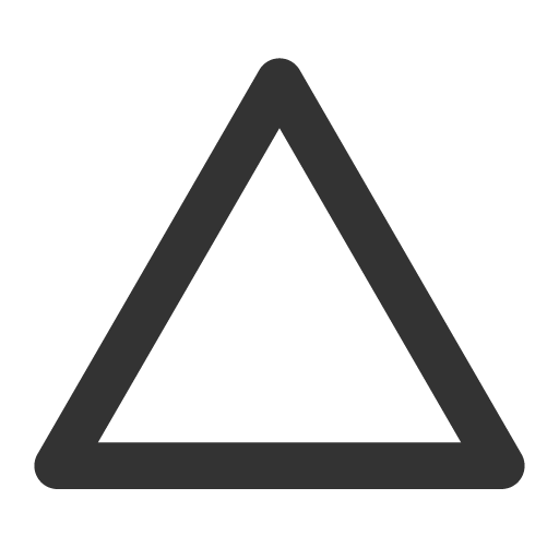 иконка triangle, треугольник,