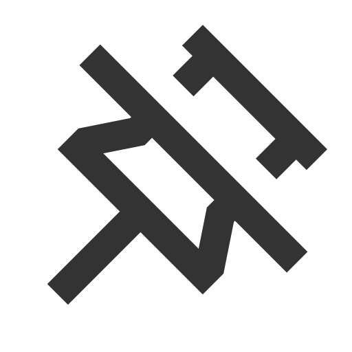 иконка unpin,
