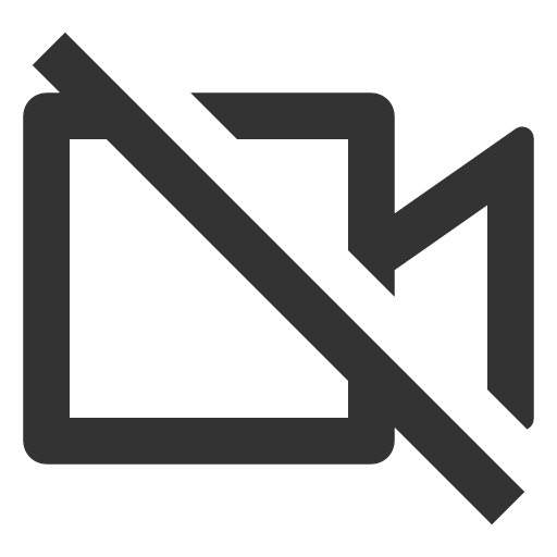 иконка video off, video, видео, off,