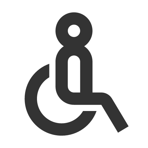 иконка wheelchair, инвалидное кресло,