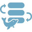 иконки apache dolphinscheduler, логотип, бренд