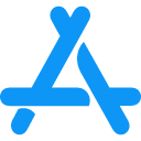 иконка app store, аппсторе, логотип, бренд
