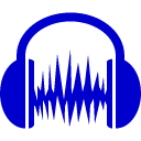 иконки audacity, наушники, логотип, бренд