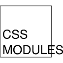 иконки css modules, кссмодулес, логотип, бренд