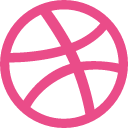 иконки dribbble, дрибббле, логотип, бренд