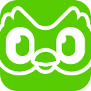 иконки duolingo, сова, логотип, бренд