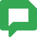 иконка google chat, гуглечат, логотип, бренд