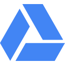 иконка google drive, гугл диск, логотип, бренд