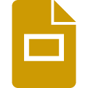 иконки google slides, гуглеслидес, логотип, бренд