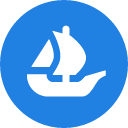 иконки opensea, опенсеа, логотип, бренд