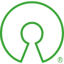 иконки open source initiative, логотип, бренд