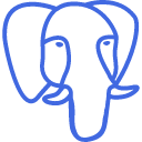 иконки postgresql, постгрескл, логотип, бренд