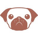 иконки pug, пуг, логотип, бренд
