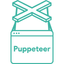 иконки puppeteer, пуппетир, логотип, бренд
