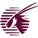 иконка qatar airways, катараирвайс, логотип, бренд