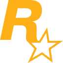 иконка rockstar games, рокстаргамес, логотип, бренд