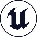 иконки unreal engine, унреаленгине, логотип, бренд