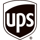 иконка ups, автомобиль, логотип, бренд
