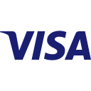 иконка visa, кредитка, логотип, бренд