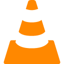 иконка vlc media player, влкмедиаплаер, логотип, бренд