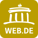 иконки web.de, вебдотде, логотип, бренд