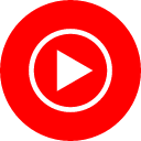 иконка youtube music, ёутубемусик, логотип, бренд