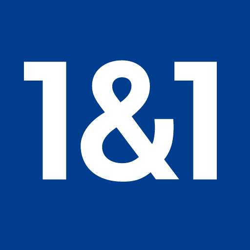иконка 1&1, логотип, бренд,