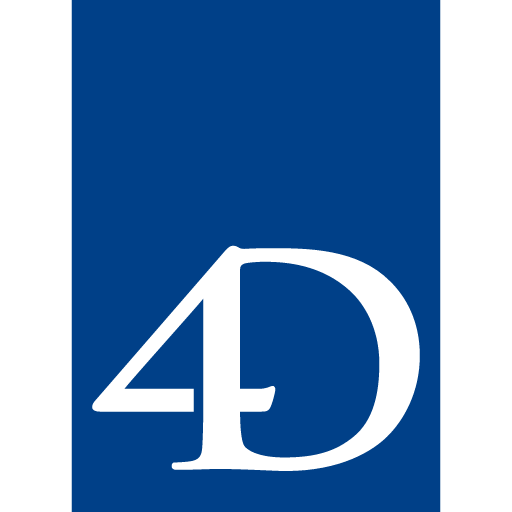 иконка 4d, логотип, бренд,