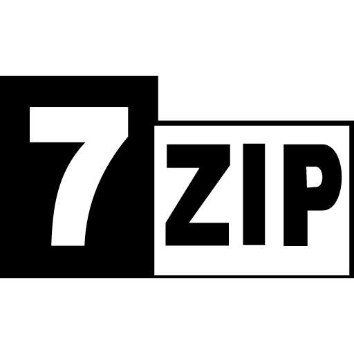 иконка 7zip, логотип, бренд,