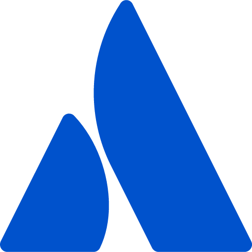 иконка atlassian, атлассиан, логотип, бренд,