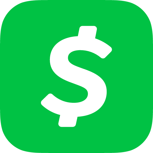 иконка cash app, кашапп, логотип, бренд,