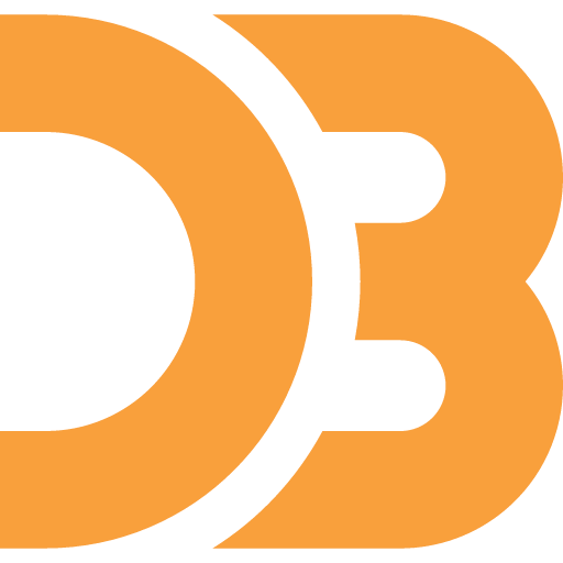 иконка d3, логотип, бренд,