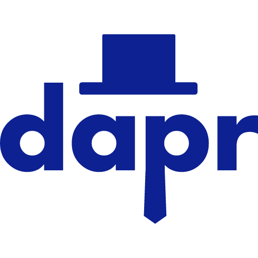 иконка dapr, дапр, логотип, бренд,