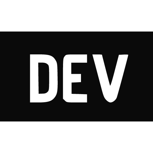 иконка dev.to, девдотто, логотип, бренд,