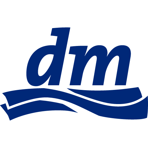 иконка dm, логотип, бренд,