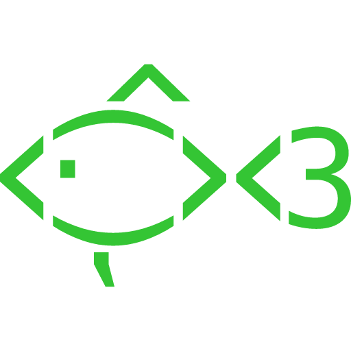 иконка fish shell, фишшелл, логотип, бренд,