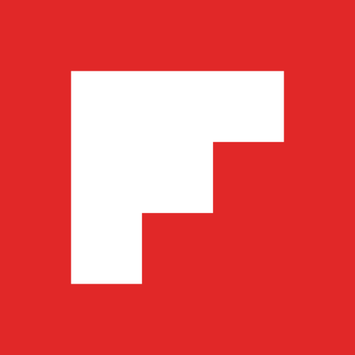 иконка flipboard, флипбоард, логотип, бренд,