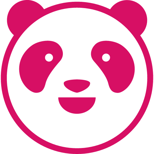 иконка foodpanda, фудпанда, логотип, бренд,