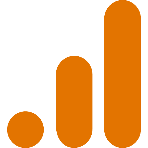иконка google analytics, гугл аналитика, логотип, бренд,