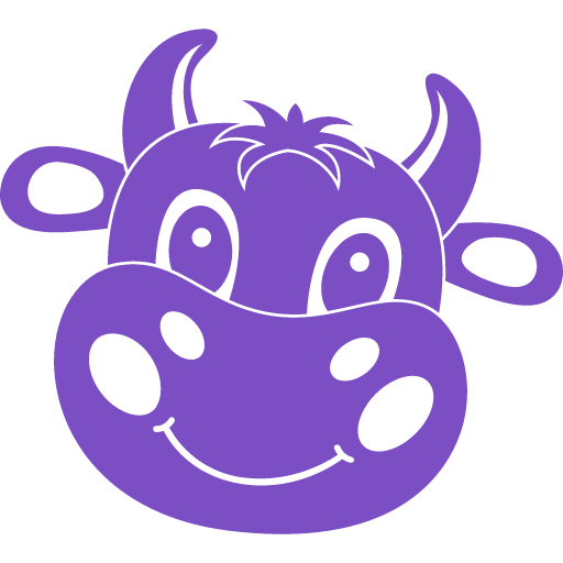 иконка happycow, хаппйков, логотип, бренд,