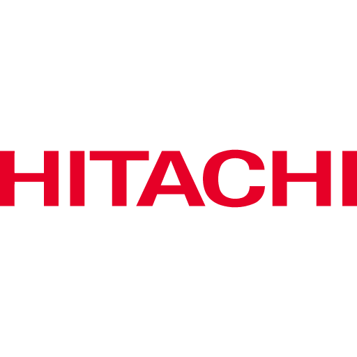 иконка hitachi, хитачи, логотип, бренд,