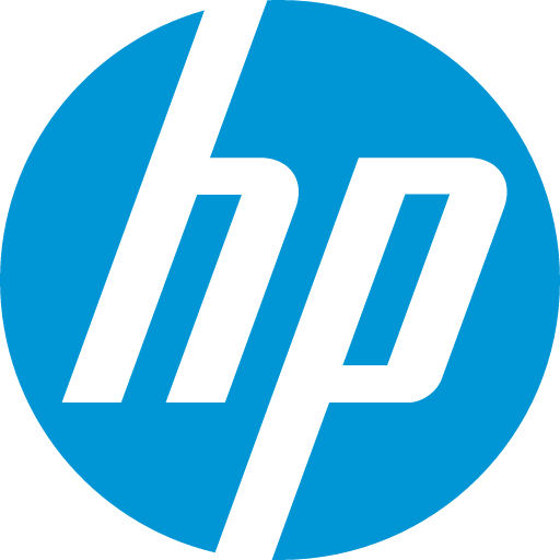 иконка hp, логотип, бренд,
