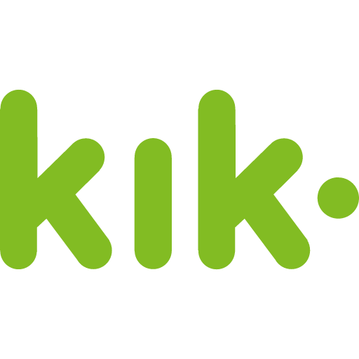 иконка kik, кик, логотип, бренд,