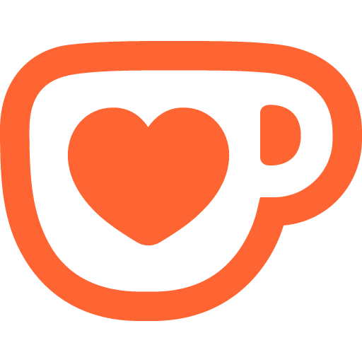 иконка ko-fi, кофи, логотип, бренд,