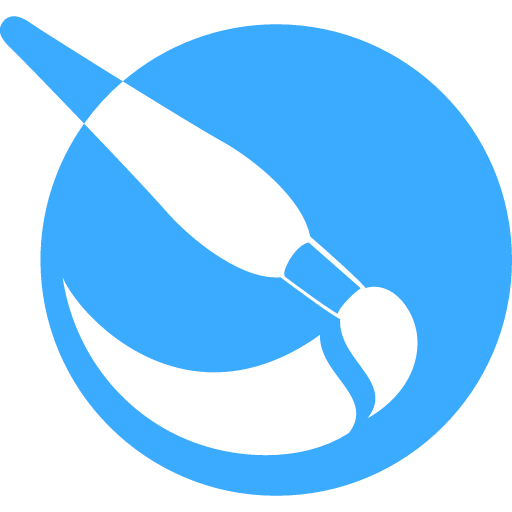 иконка krita, кисточка, логотип, бренд,