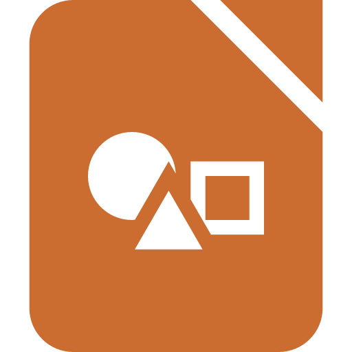 иконка libreoffice draw, либреоффикедрав, логотип, бренд,