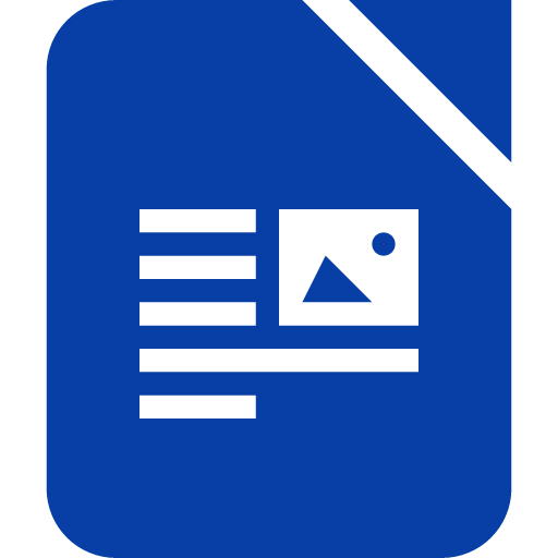 иконка libreoffice writer, логотип, бренд,