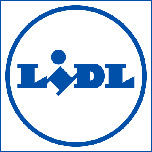 иконка lidl, лидл, логотип, бренд,