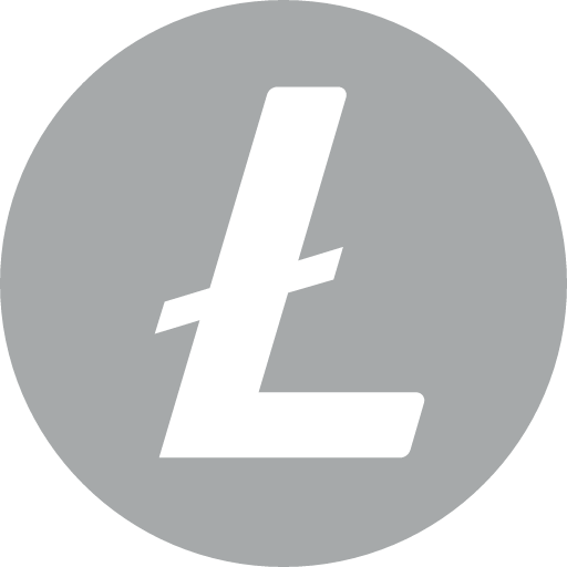 иконка litecoin, литекоин, логотип, бренд,